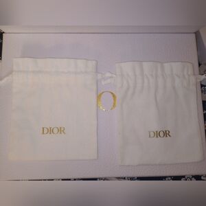 Dior beauty dust bags 2pieces